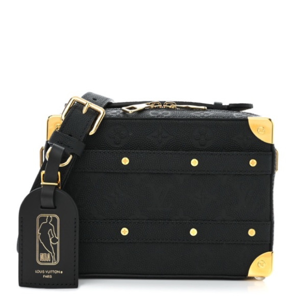 LOUIS VUITTON x NBA Grained Calfskin Monogram Handle Trunk